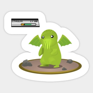 Cute Cthulhu Sticker